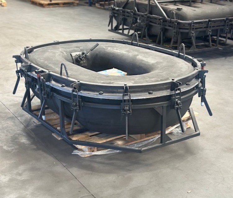 Ovale zitmeubels voor speelpleinen by Rotech