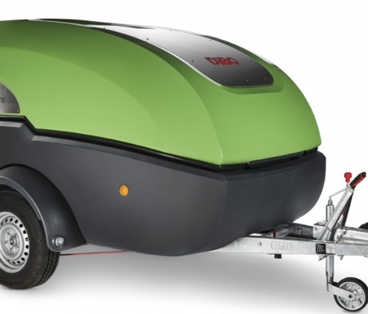 Mobiele hogedrukreiniger by Rotech