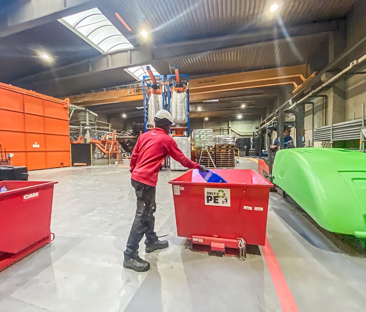 Le processus de production durable du rotomoulage